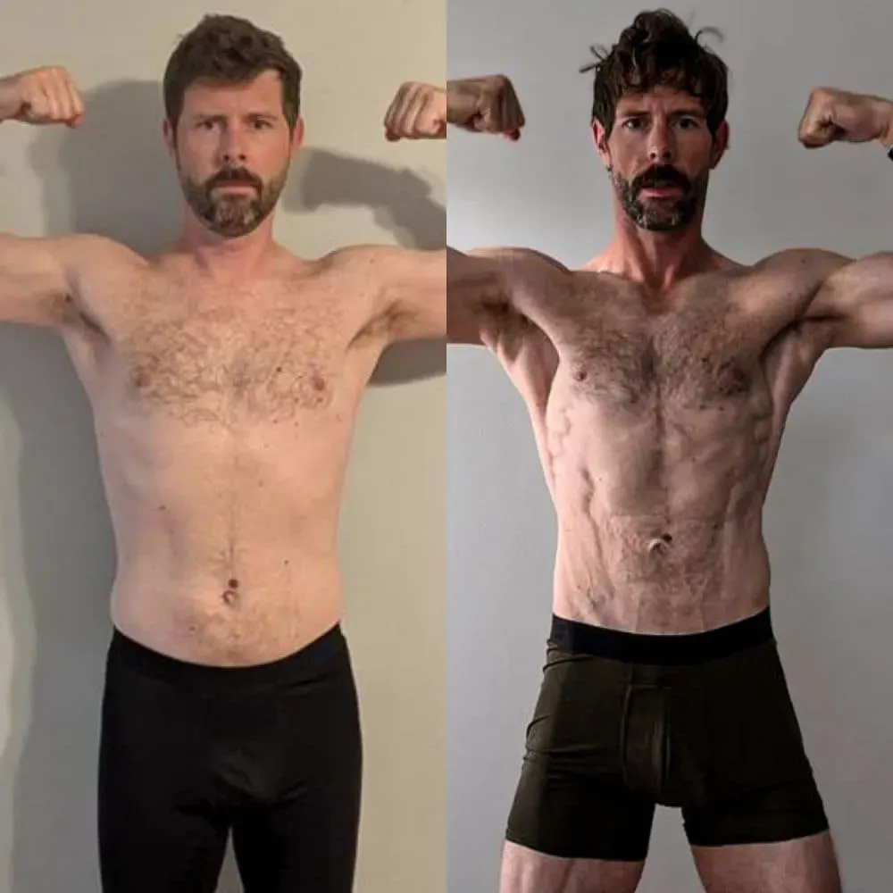 Before and after transformation 11