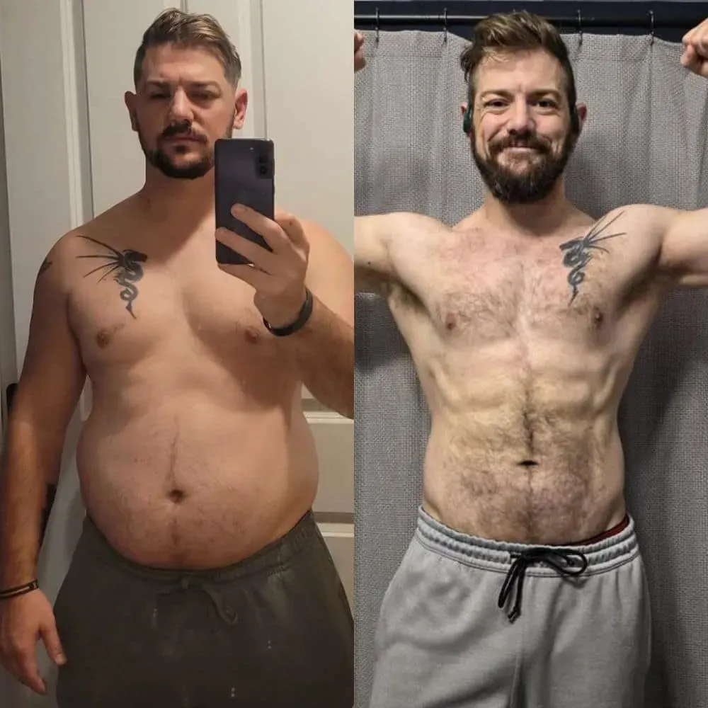Before and after transformation 13