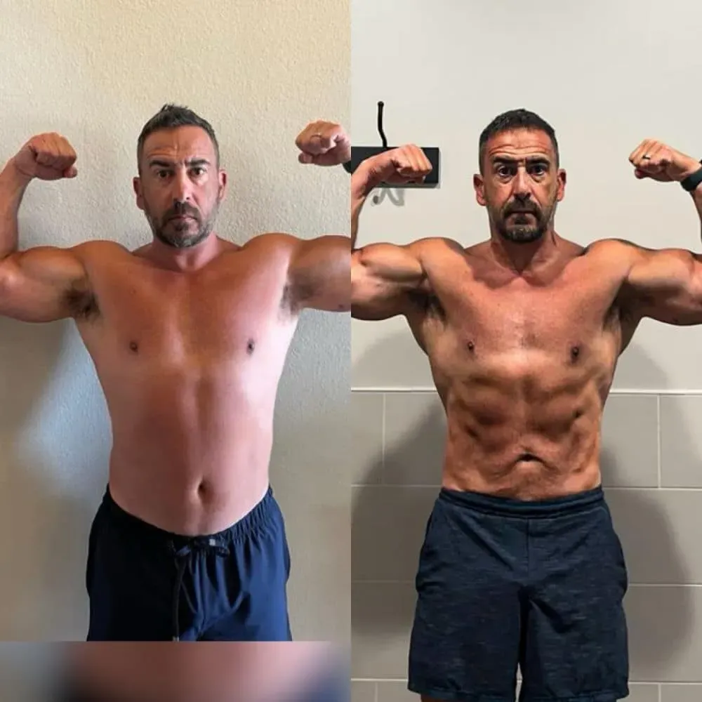 Before and after transformation 14