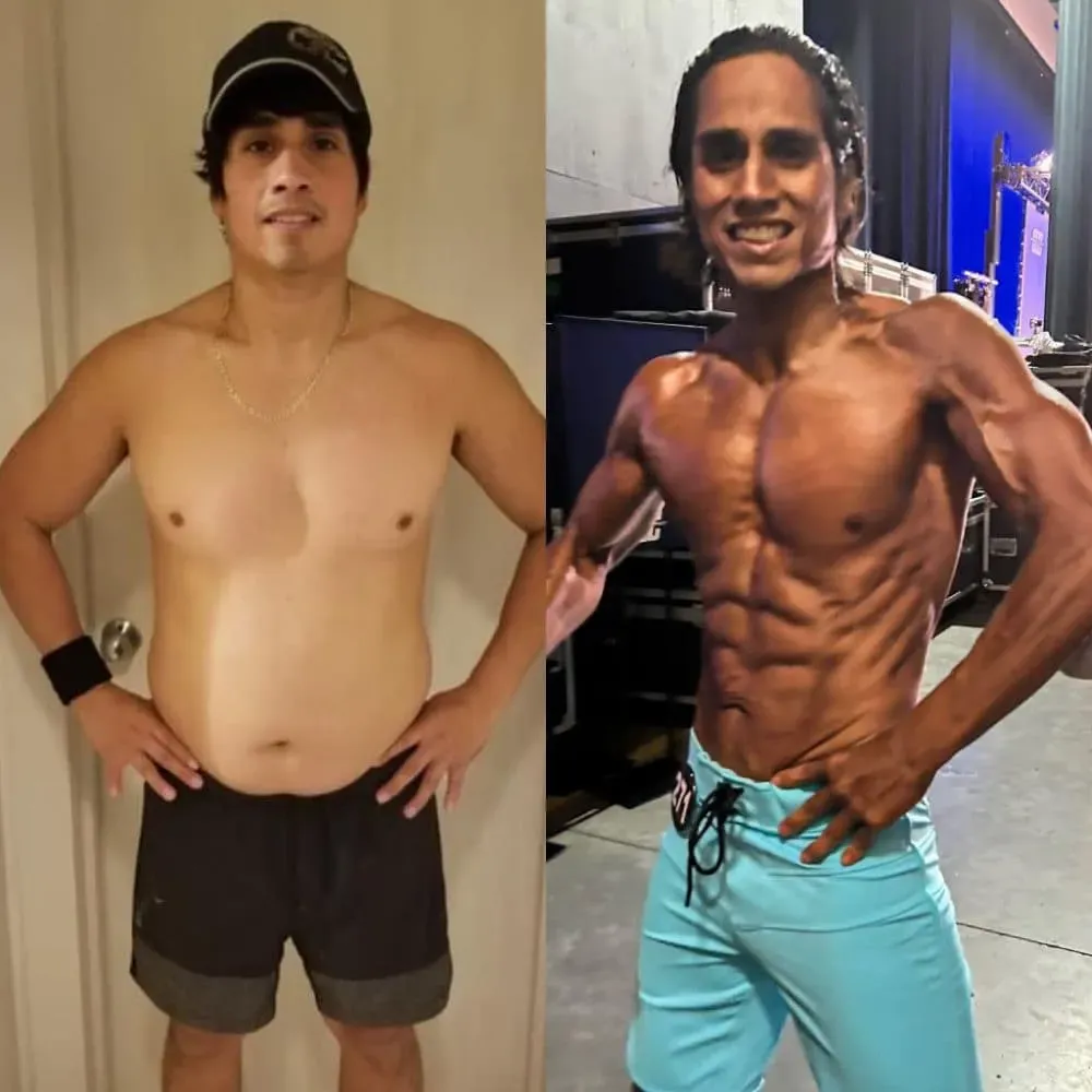 Before and after transformation 15