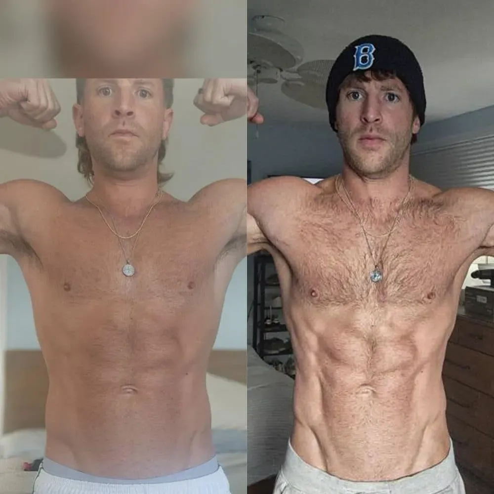 Before and after transformation 16